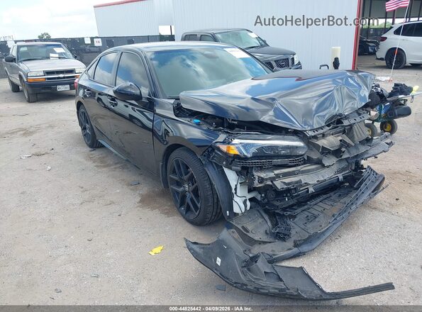 2HGFE2F57NH503698 2022 HONDA CIVIC Black Front right