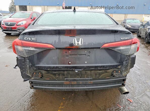 2HGFE2F57NH571516 2022 HONDA CIVIC Черный Вид сзади