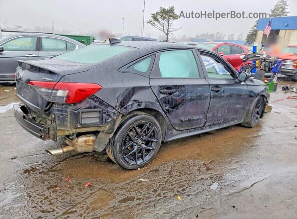 2HGFE2F57NH571516 2022 HONDA CIVIC Черный Задняя правая четверть