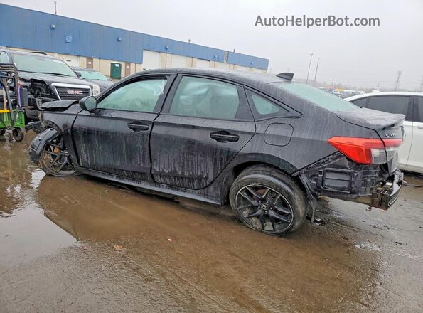 2HGFE2F57NH571516 2022 HONDA CIVIC Черный Задняя левая четверть