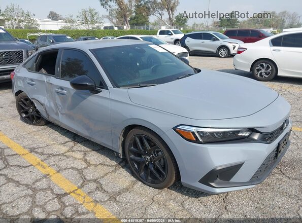 2HGFE2F57RH522841 2024 HONDA CIVIC Синий Передняя правая четверть