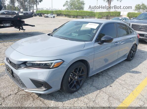 2HGFE2F57RH522841 2024 HONDA CIVIC Синий Передняя левая четверть