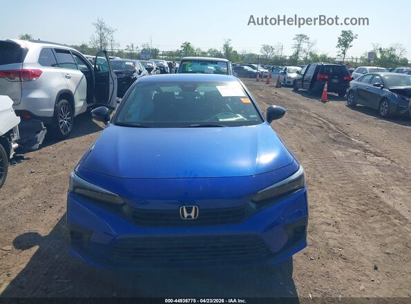 2HGFE2F57RH551675 2024 HONDA CIVIC Blue Widok wnętrza z tyłu