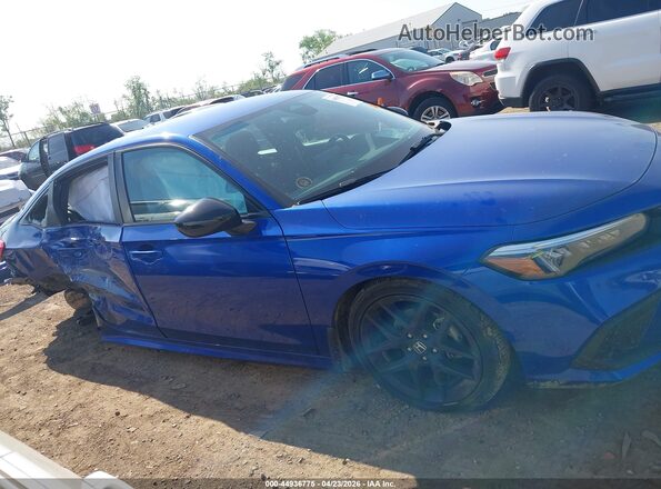 2HGFE2F57RH551675 2024 HONDA CIVIC Blue Widok wnętrza 360 stopni