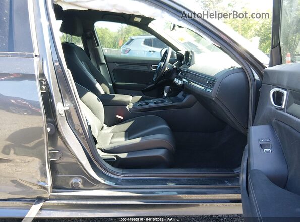 2HGFE2F57RH552762 2024 HONDA CIVIC Gray Widok wnętrza z przodu