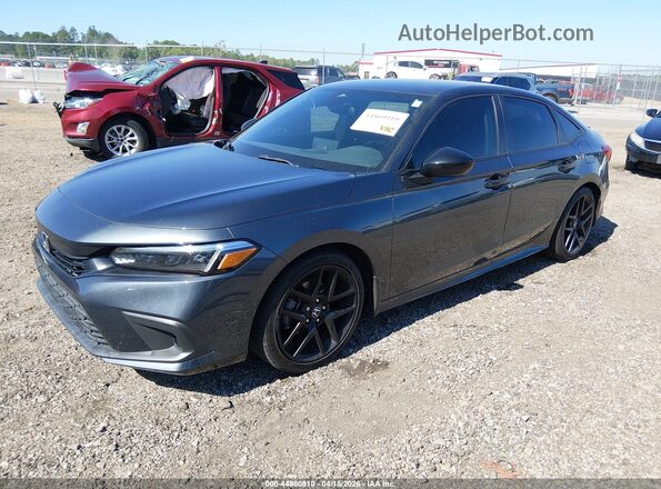 2HGFE2F57RH552762 2024 HONDA CIVIC Gray Przód lewy