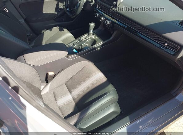 2HGFE2F57SH523767 2025 HONDA CIVIC Gray Widok wnętrza z przodu