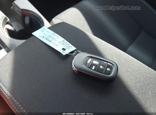 2HGFE2F57SH523767 2025 HONDA CIVIC Gray Widok deski rozdzielczej