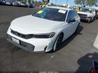 2026 Honda Civic Sport White vin: 2HGFE2F57TH504461