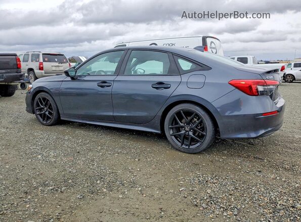 2HGFE2F58NH525211 2022 HONDA CIVIC Серый Задняя левая четверть