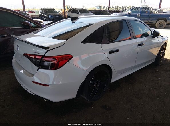 2HGFE2F58NH586185 2022 HONDA CIVIC White უკანა მარჯვენა