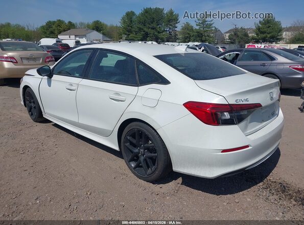 2HGFE2F58PH518052 2023 HONDA CIVIC White Հետևի ձախ