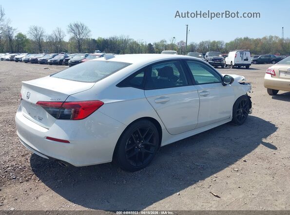 2HGFE2F58PH518052 2023 HONDA CIVIC White Հետևի աջ
