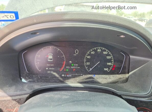 2HGFE2F58RH589724 2024 HONDA CIVIC Black Widok zestawu wskaźników
