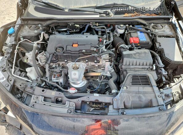 2HGFE2F58RH589724 2024 HONDA CIVIC Black Widok wnętrza z tyłu