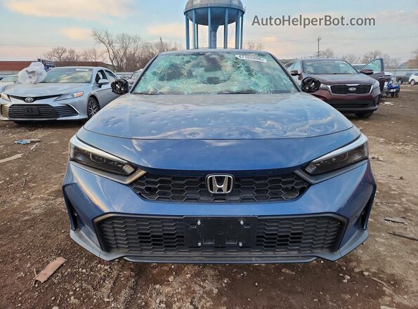 2HGFE2F58SH506833 2025 HONDA CIVIC Blue წინა ხედი