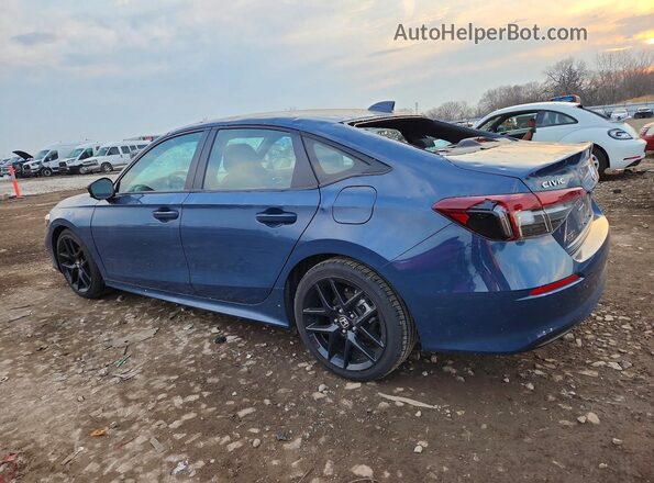 2HGFE2F58SH506833 2025 HONDA CIVIC Blue უკანა მარცხენა