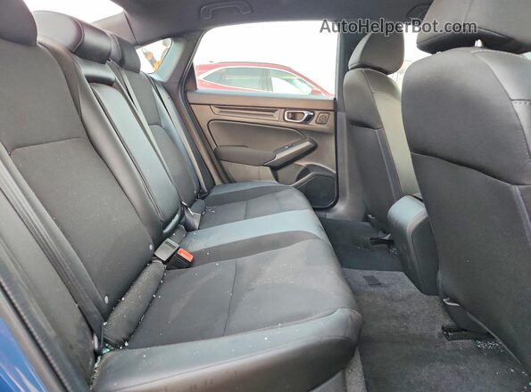 2HGFE2F58SH506833 2025 HONDA CIVIC Blue უკანა სავარძლების ხედი