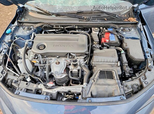 2HGFE2F58SH506833 2025 HONDA CIVIC Blue უკანა სალონის ხედი