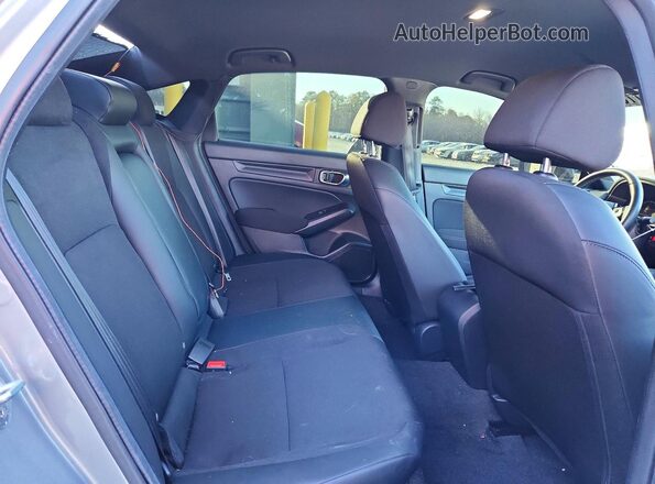 2HGFE2F58SH522014 2025 HONDA CIVIC Silver Vista de los asientos traseros