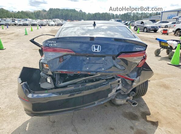 2HGFE2F58SH605605 2025 HONDA CIVIC Black Widok z tyłu