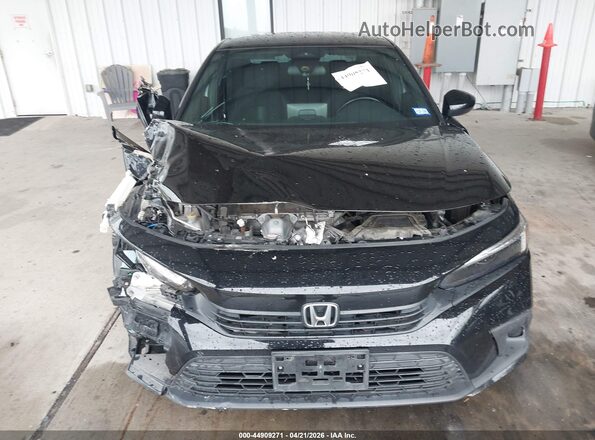 2HGFE2F59NH504626 2022 HONDA CIVIC Black Вид щитка приладів