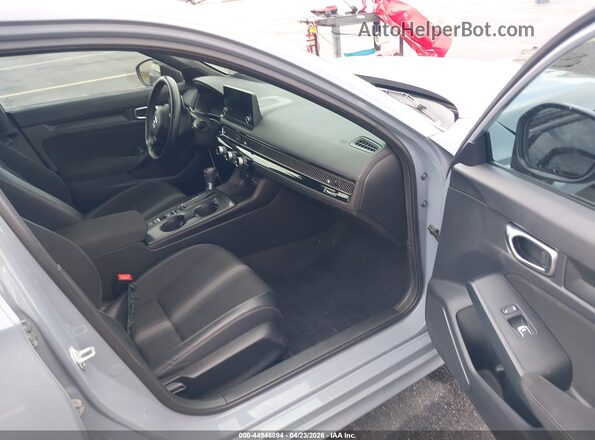 2HGFE2F59NH569010 2022 HONDA CIVIC Серый Вид салона спереди
