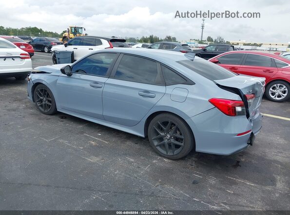 2HGFE2F59NH569010 2022 HONDA CIVIC Серый Задняя левая четверть