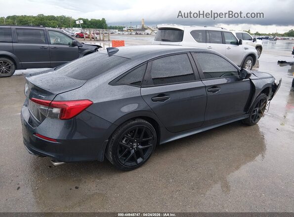 2HGFE2F59NH600207 2022 HONDA CIVIC Black Задня права чверть