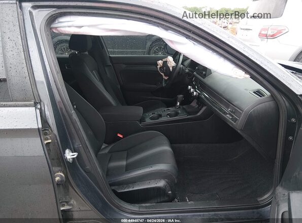 2HGFE2F59NH600207 2022 HONDA CIVIC Black Вид салону спереду