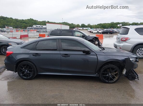 2HGFE2F59NH600207 2022 HONDA CIVIC Black Панорамний вид салону 360°