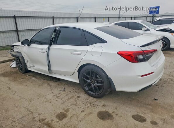 2HGFE2F59NH609683 2022 HONDA CIVIC Белый Задняя левая четверть