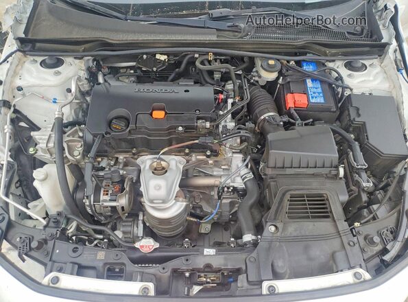 2HGFE2F59NH609683 2022 HONDA CIVIC Белый Вид задней части салона