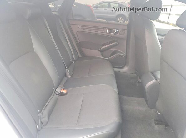 2HGFE2F59NH609683 2022 HONDA CIVIC Белый Вид задних сидений