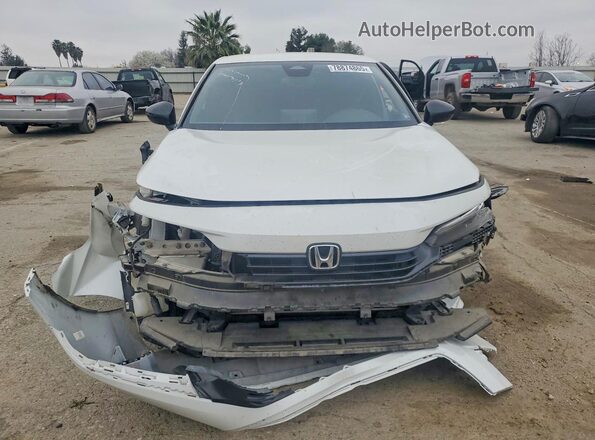 2HGFE2F59NH609683 2022 HONDA CIVIC Белый Вид спереди