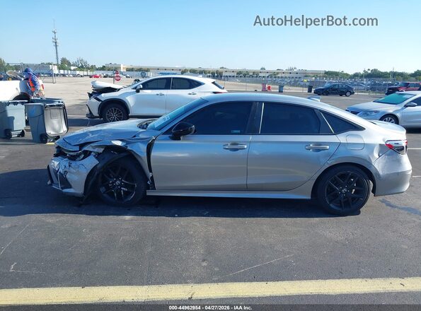 2HGFE2F59PH537094 2023 HONDA CIVIC Silver Front view