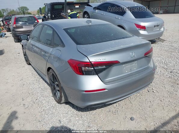 2HGFE2F59PH555983 2023 HONDA CIVIC Серебряный Задняя левая четверть