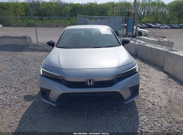 2HGFE2F59PH555983 2023 HONDA CIVIC Серебряный Вид щитка приборов