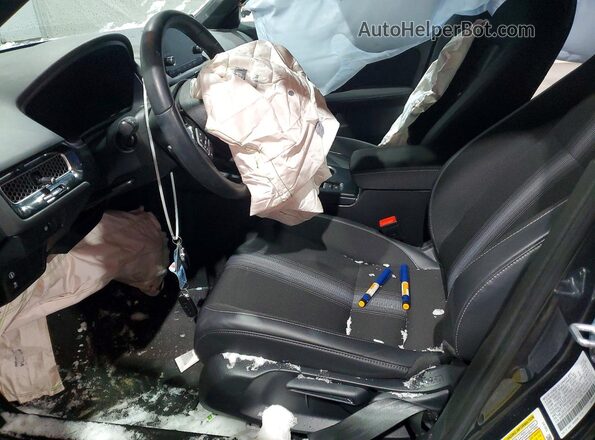 2HGFE2F59PH567714 2023 HONDA CIVIC Угольный Вид салона спереди