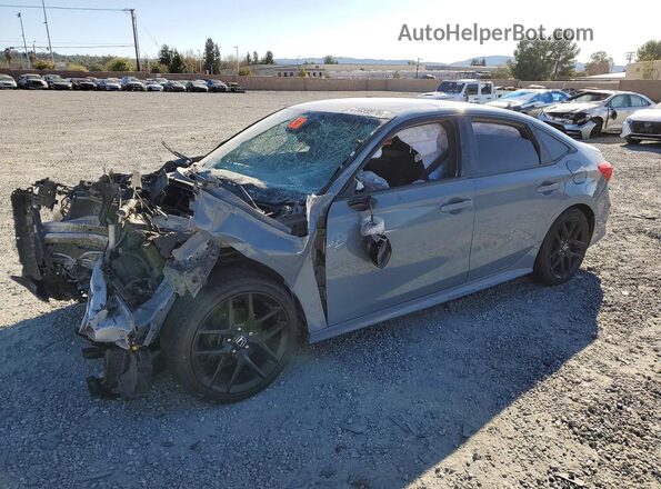2HGFE2F5XNH594501 2022 HONDA CIVIC Gray Front left