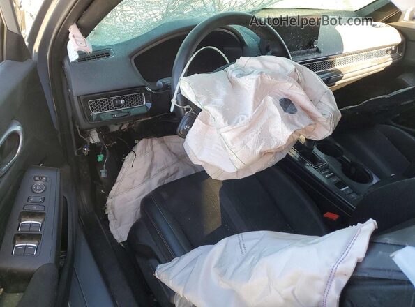 2HGFE2F5XNH594501 2022 HONDA CIVIC Gray Dashboard view