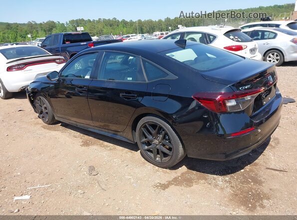 2HGFE2F5XSH562644 2025 HONDA CIVIC Black Tył lewy
