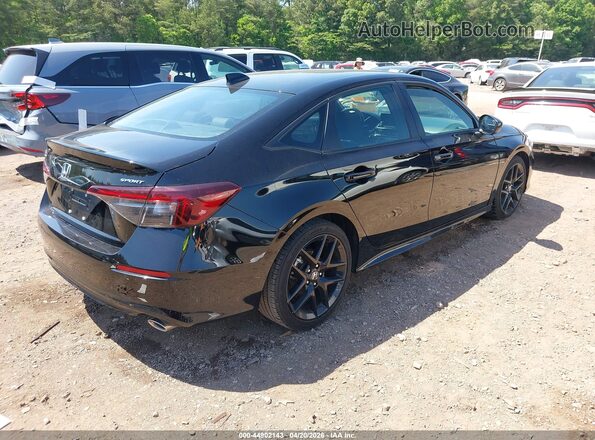 2HGFE2F5XSH562644 2025 HONDA CIVIC Black Tył prawy