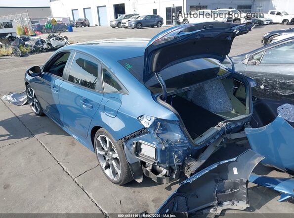 2HGFE4F80SH322136 2025 HONDA CIVIC HYBRID Синий Задняя левая четверть