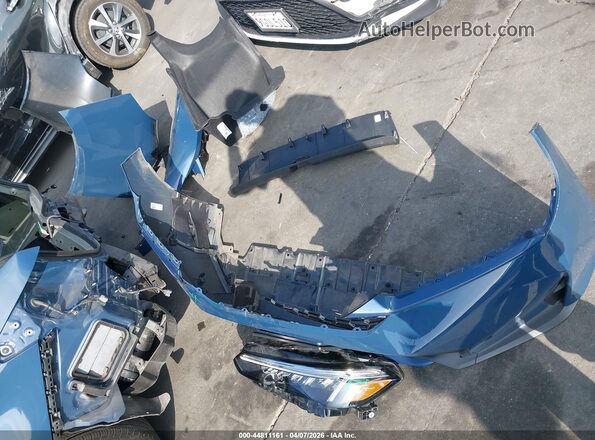 2HGFE4F80SH322136 2025 HONDA CIVIC HYBRID Синий Вид щитка приборов