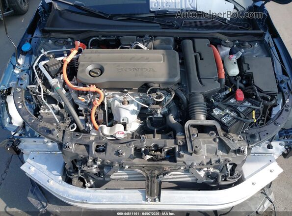 2HGFE4F80SH322136 2025 HONDA CIVIC HYBRID Синий Вид сзади