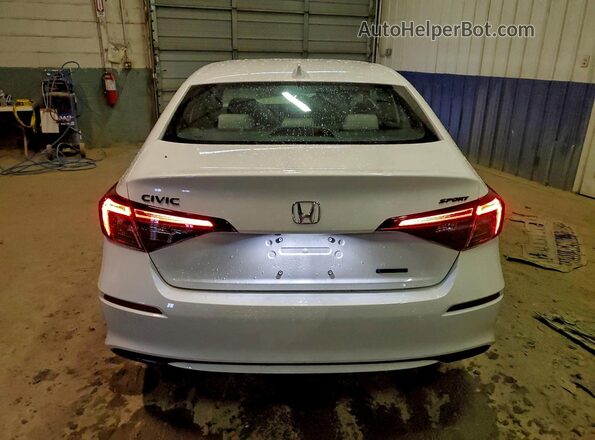 2HGFE4F80TH305581 2026 HONDA CIVIC Белый Вид сзади