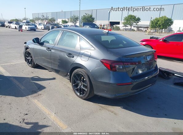 2HGFE4F80TH309047 2026 HONDA CIVIC HYBRID Gray Rear left