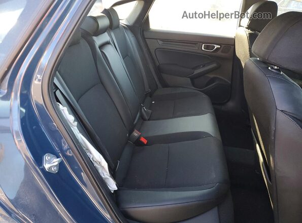 2HGFE4F83TH323069 2026 HONDA CIVIC Blue Вид задніх сидінь
