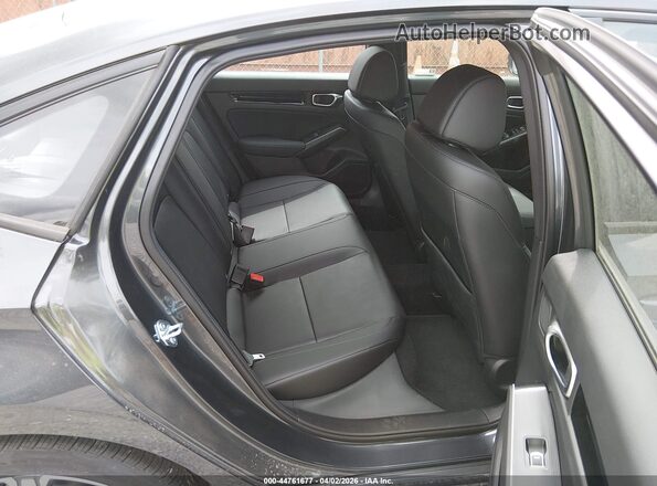 2HGFE4F83TH330622 2026 HONDA CIVIC HYBRID Black Vista de la etiqueta del VIN